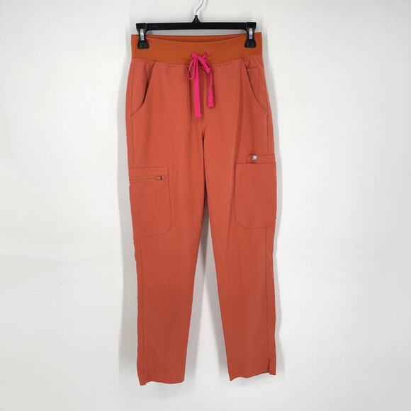 Figs Technical Collection Yola Terracota Skinny Scrub Pants Womens Sz XS - Picture 1 of 9